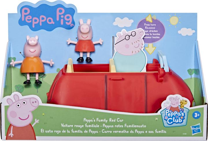 Actual product image Hasbro Peppa's red family car