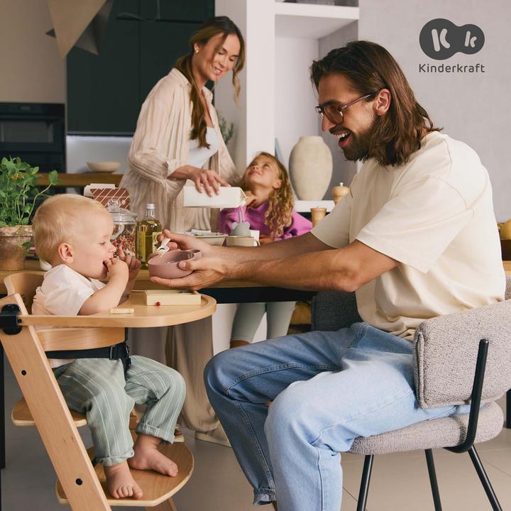 Produktbild KinderKraft high chair ENOCK beige (Hochstuhl Sitzerhöhung)