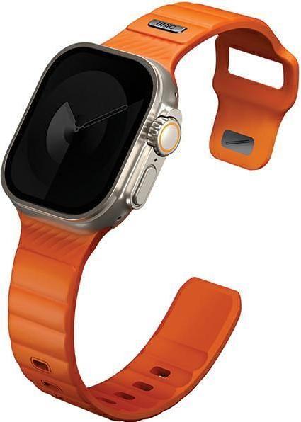 Produktbild Uniq pasek Stride Apple Watch Series 1/2/3/4/5/6/7/8/9/SE/SE2/Ultra/Ultra 2 42/44/45/49mm FKM Rubber (42 mm, 44 mm, 45 mm, 49 mm, Kunststoff)