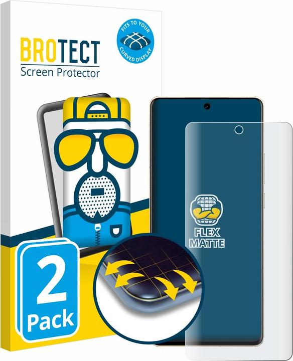 Produktbild BROTECT Full-Cover Displayschutz Matt (2 Stück, Vivo X100 Pro)