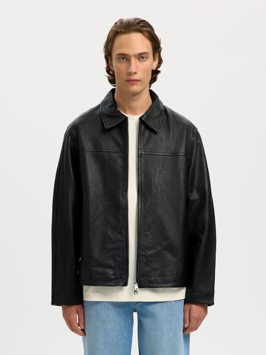 Produktbild Selected Reissverschluss Lederjacke (XL)