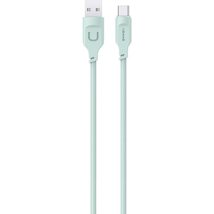 Usams Kabel USB-C PD Fast Charging 1,2m 6A Lithe Series zielony/green SJ568USB04 (US-SJ568) (1.20 m), USB Kabel