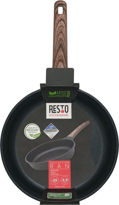 Actual product image Resto FRYPAN D26 H5.9CM/93910 (Frying pan, Aluminium, 26 x 6 cm)