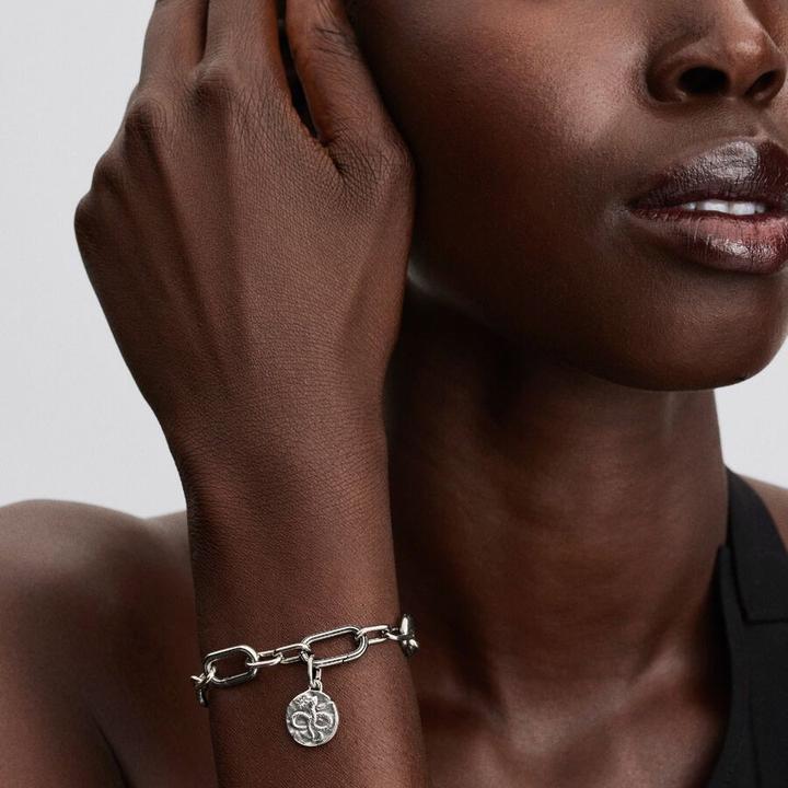 Immagine prodotto Pandora Ciondolo a forma di medaglione con serpente infinito (Argento 925)