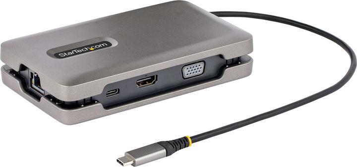StarTech com DKM31C3HVCPD, Avec fil, USB 3.2 Gen 2 (3.1 Gen 2) Type-C, 100 W, 2.0b, 10,100,1000 Mbit (USB-C, 2 Ports)