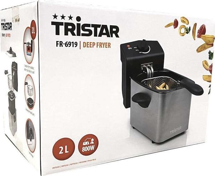 Actual product image Tristar Stainless steel deep fryer