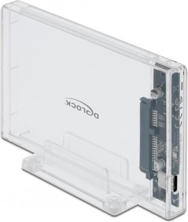 Image du produit Delock Boîtier externe pour disque dur / SSD SATA 2,5" avec USB Type-C (2.5")