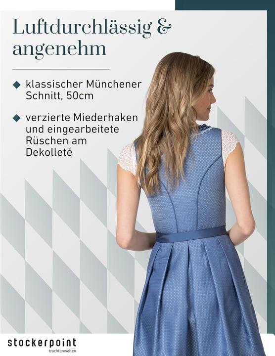 Image du produit Stockerpoint Robe Beliva à tablier en dentelle (34)