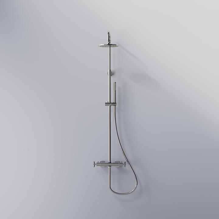 Productafbeelding Steinberg 250 serie douchesysteem, met thermostatische mengkraan, Easy Clean, 2502721