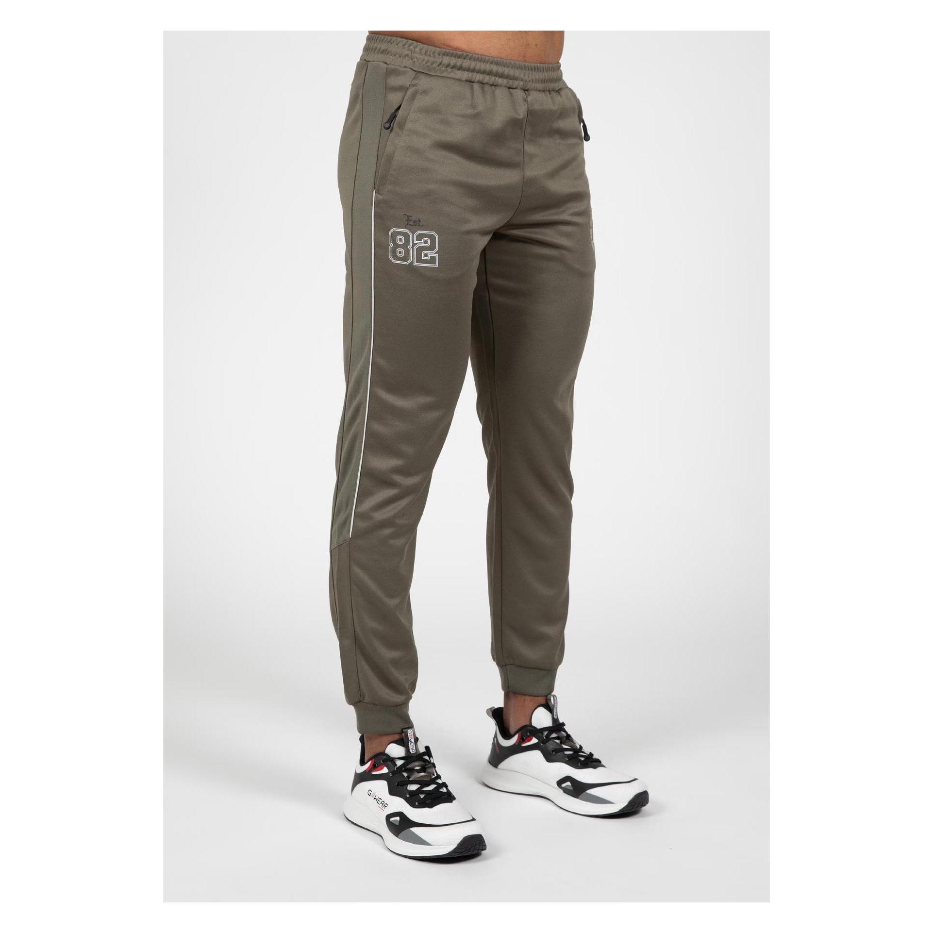 Gorilla Wear, Herren, Hosen, Broxton Pants - Grün, Grün, (L)