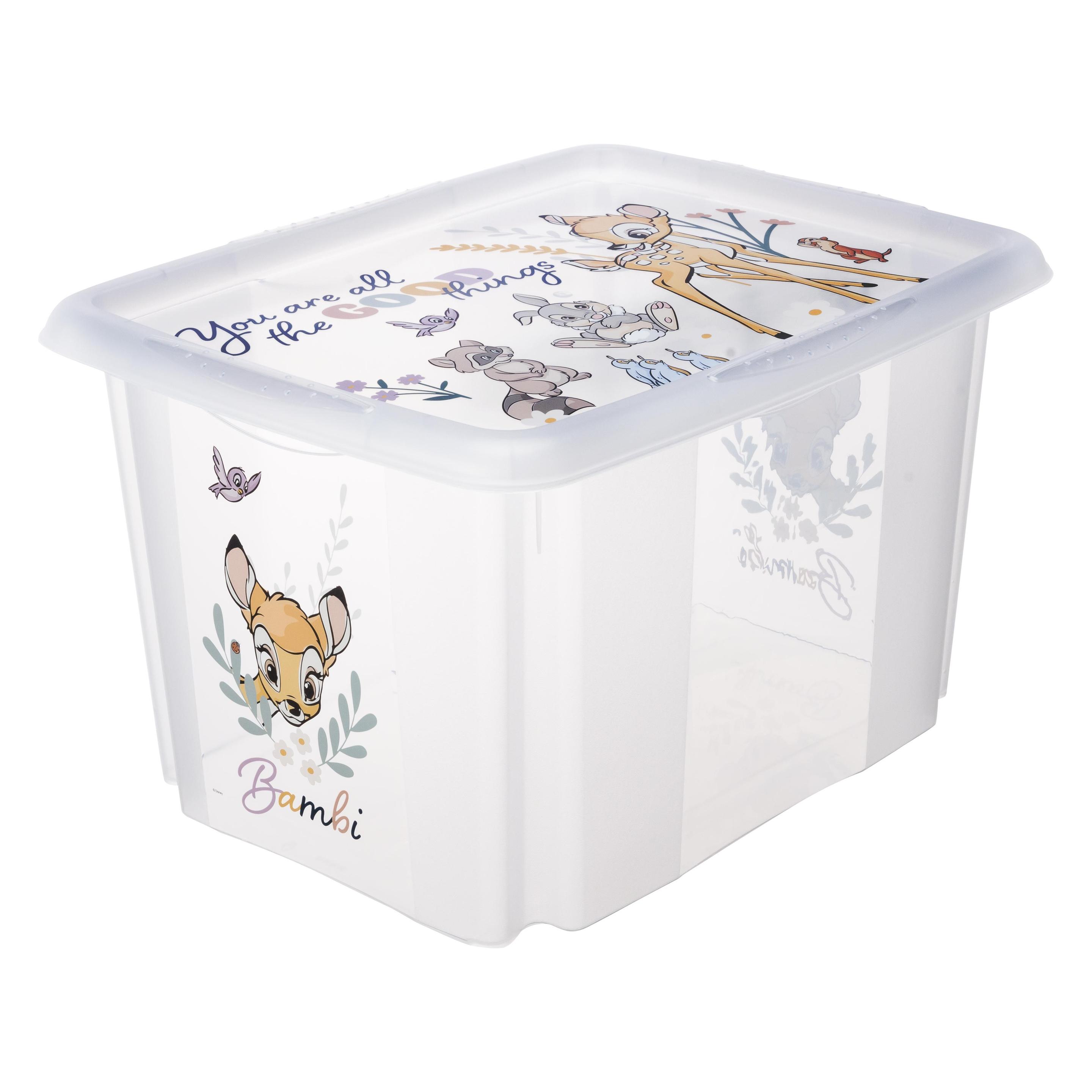 Keeeper, Opbergdoos, Karolina Set Met Deksel Bambi (35 cm, 30 l, 1x)