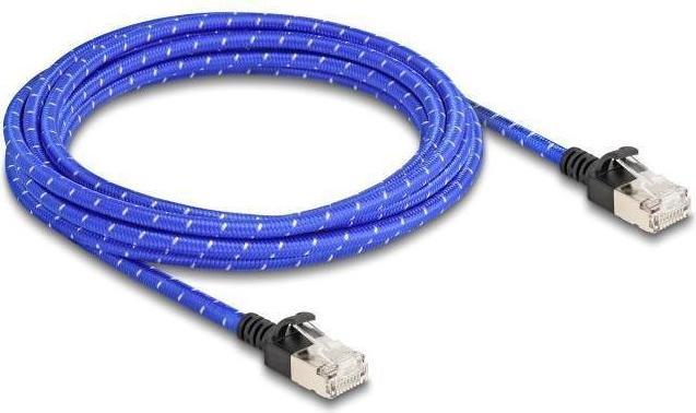 Actual product image Delock RJ45 network cable with braided sheath Cat.6A U/FTP Sl (U/FTP, CAT6a, 3 m)