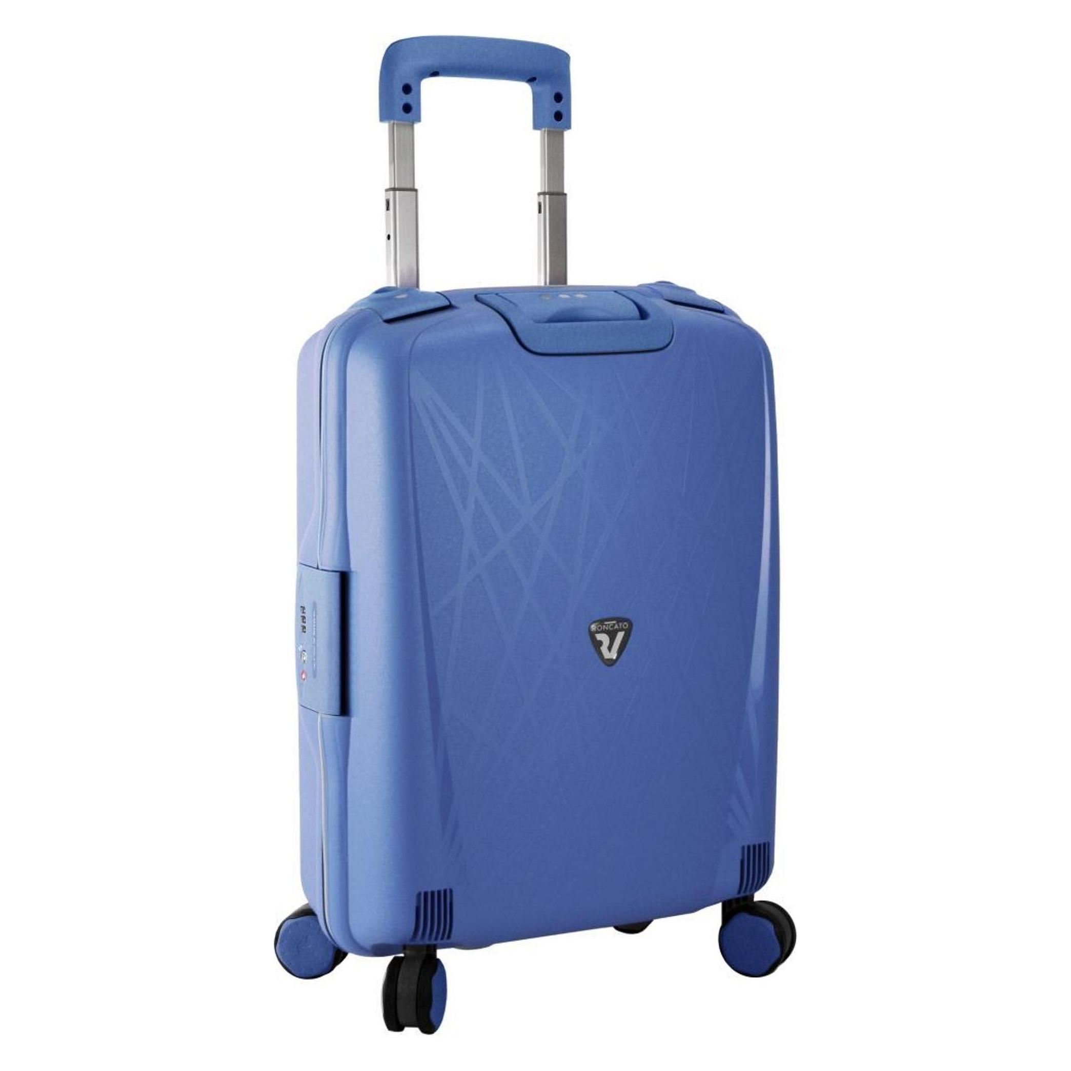 Roncato, Koffer, Light 4-Rollen Kabinentrolley 55 Cm, Blau, (40 l)