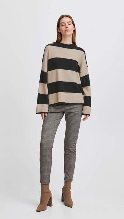 Actual product image B.young BYOMARTHA STRIPE JUMPER - 20813889 (S)