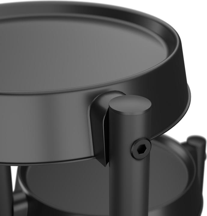 Actual product image Relaxdays Pflanzenständer Metall & Kunststoff