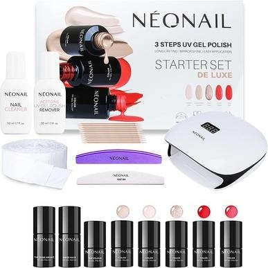 Produktbild Elisium Starter Set DE LUXE Rosa, Rot, Beige (Nagellacktrockner)
