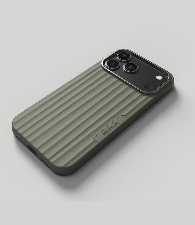 Actual product image Nudient Bold MagSafe Case Apple iPhone 17 Pro Max Olive Green (Apple iPhone 17 Pro Max)