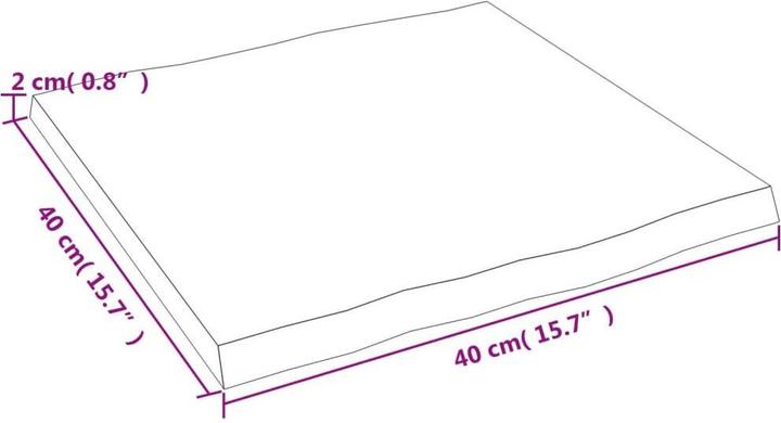 Immagine prodotto VidaXL Chaim (40 x 40 x 2 cm)