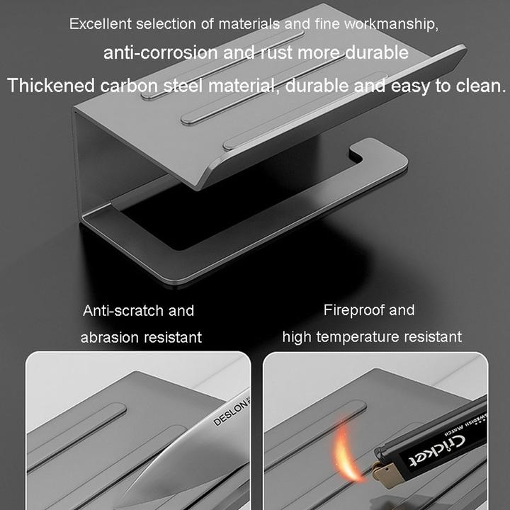 Actual product image Toilet roll holder without drilling Toilet roll holder Stainless steel paper holder Holder