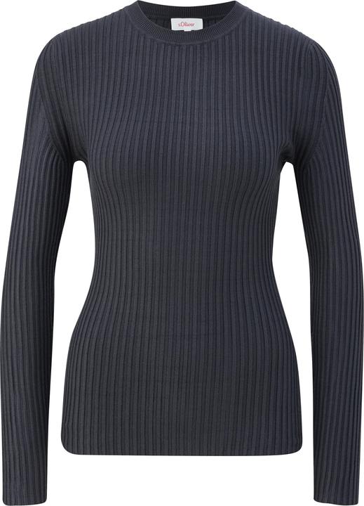 Immagine prodotto s.Oliver Strickpullover Rippstrickpullover aus Viskosemix (44)