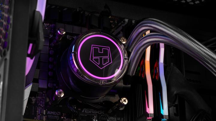 Produktbild Nox ATX TOWER HUMMER TGM RAINBOW RGB - Tower (ATX, mATX, Mini-ITX)
