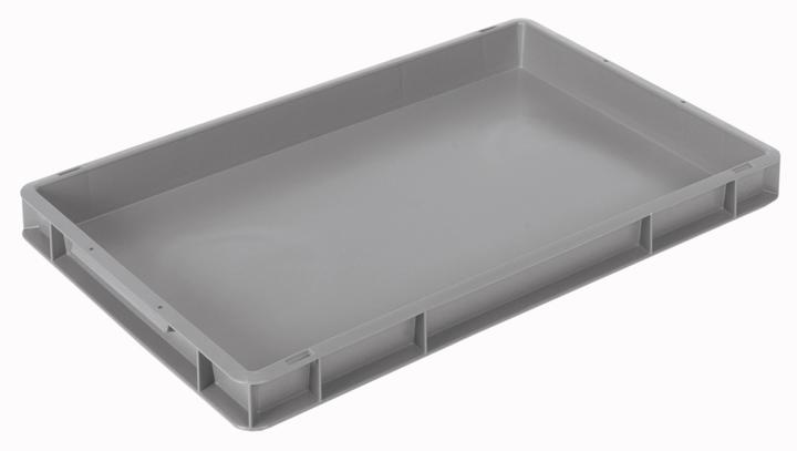 Actual product image Linum Grey container 60x40x5cm Standard closed base and walls