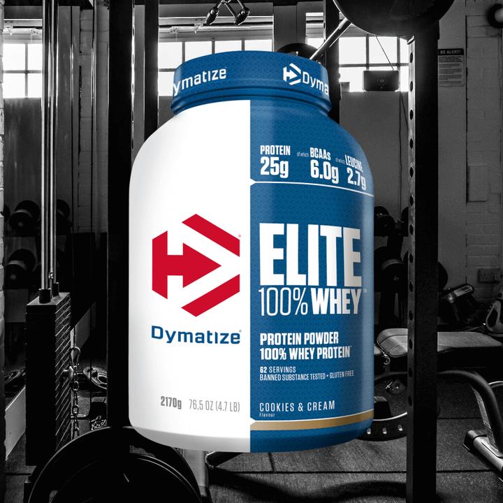Actual product image Dymatize Elite 100% Whey (Cookies & Cream, 1 pcs., 2100 g)