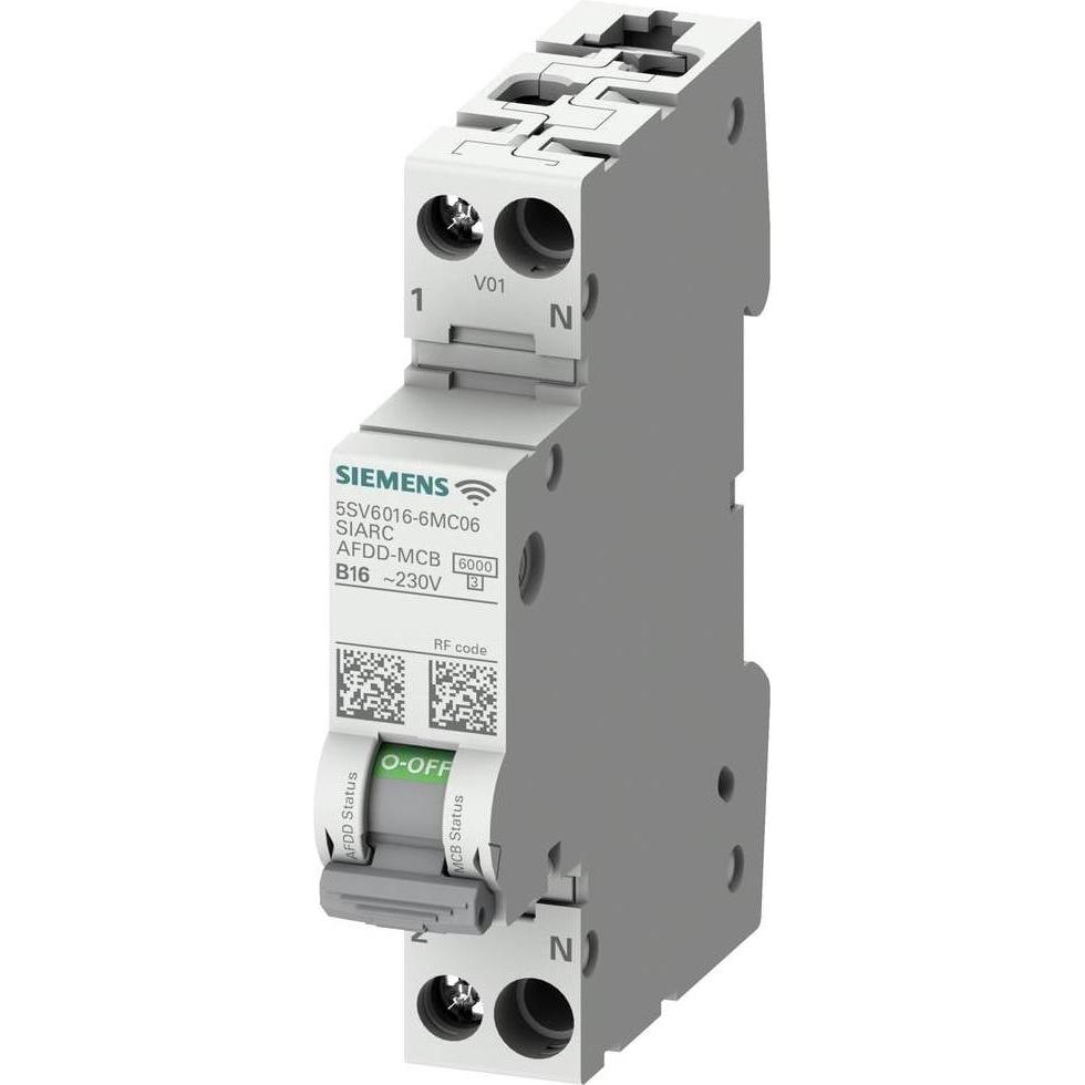 Siemens, Schutzschalter, 5SV60167MC10 5SV6016-7MC10 Brandschutzschalter 2polig 10 A (5SV60167MC10)