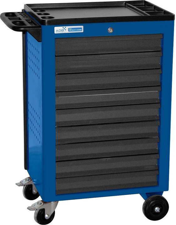Actual product image ADB Basic workshop trolley blue 9 drawers (9x)