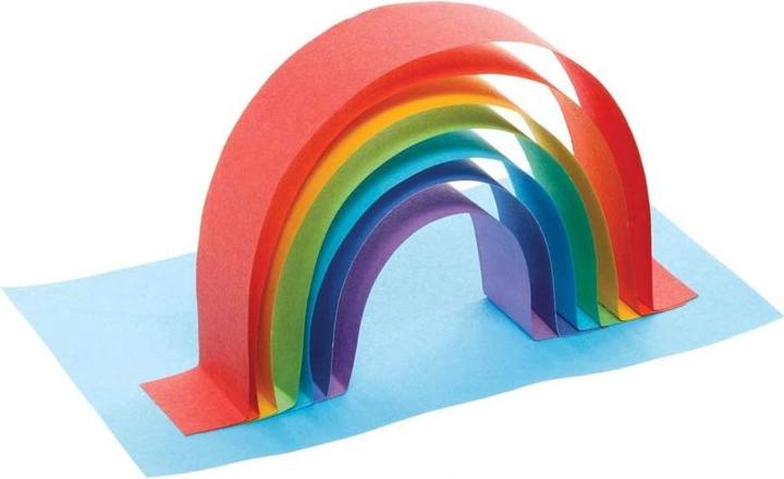 Actual product image Baker Ross Rainbow - 126-pack A4 paper and cardboard (126 x)