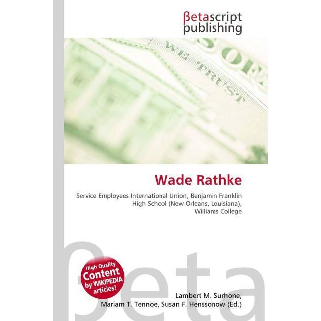 Wade Rathke, Fachbücher