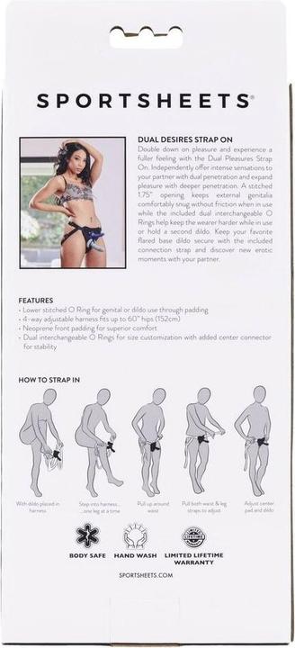 Produktbild Sportsheets dual desires strap on