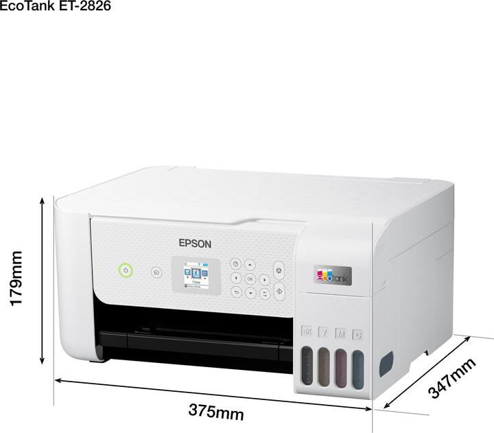 Actual product image Epson EcoTank ET-2826 (Ink tank, Colour)