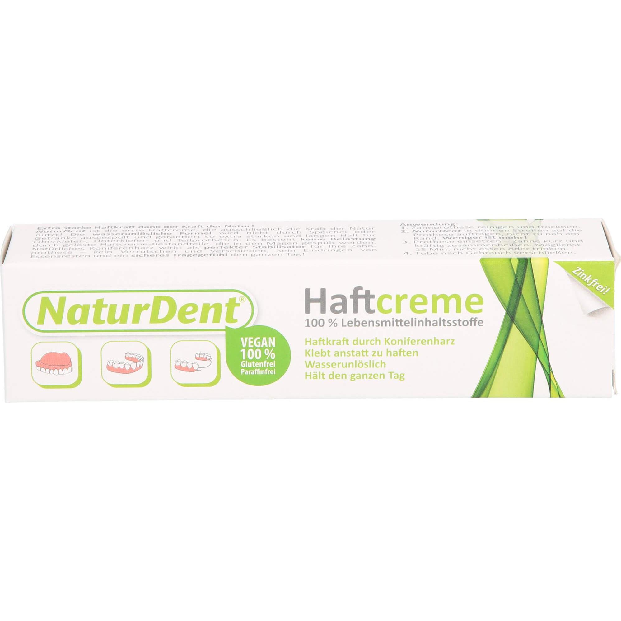 Thumbnail - Roha, Zahnpasta, NaturDent Haftcreme zur Befestigung des Zahnersatzes, 40 g Creme