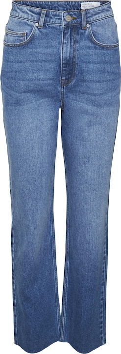 Vero Moda VMCALIA Hohe Taille Gerade geschnitten Jeans Straight-Fit