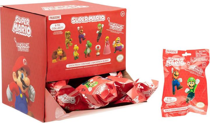 Immagine prodotto Paladone Products SUPER MARIO - Amici di zaino (assortiti - 1 pezzo)