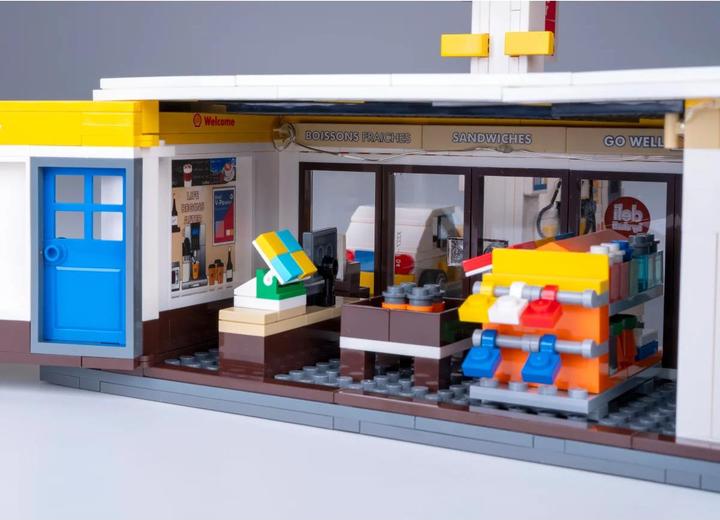 Image du produit Cada Shell Tankstelle mit Shop und Waschanlage Bricks