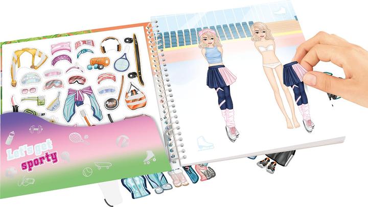 Actual product image Top Model Topmodel - Dress Me Up Stickerbook Sports (413808)