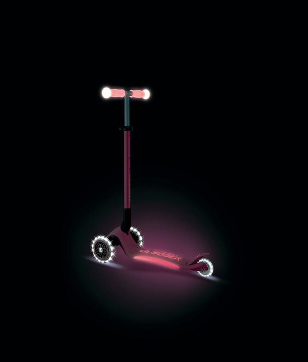 Produktbild Globber Elite Glow Lights Scooter 3-rädrig - Leuchtet in der Nacht