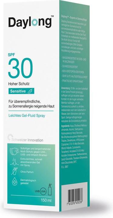 Immagine prodotto Daylong Sensibile (Spray solare, SPF 30, 150 ml, 196 g)