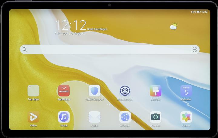 Huawei MatePad WiFi 64GB gris avec casque et housse (WLAN uniquement, 10.40", 64 Go, Gris)