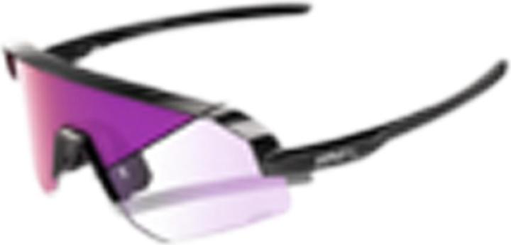 Gloss Black, Photochromic Purple Mirror