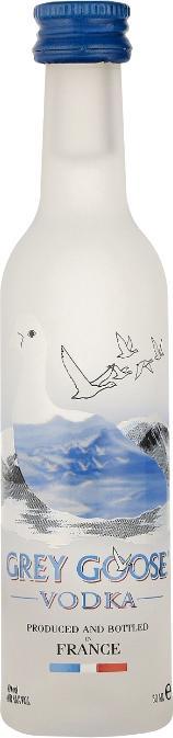 Image du produit Grey Goose Vodka française 0,05l 40%.