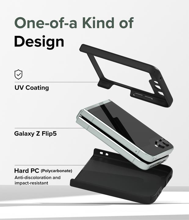 Produktbild Ringke Case for Galaxy Z Flip 5 SLIM BLACK (Samsung Galaxy Z Flip5)