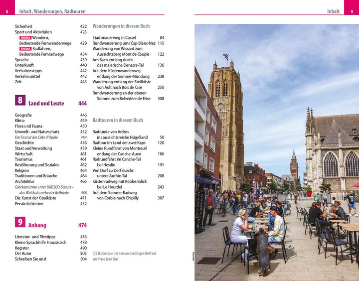 Produktbild Reiseführer Nordfrankreich - Picardie, Côte d'Opale, Calais (Deutsch, Markus Mörsdorf, 2024)