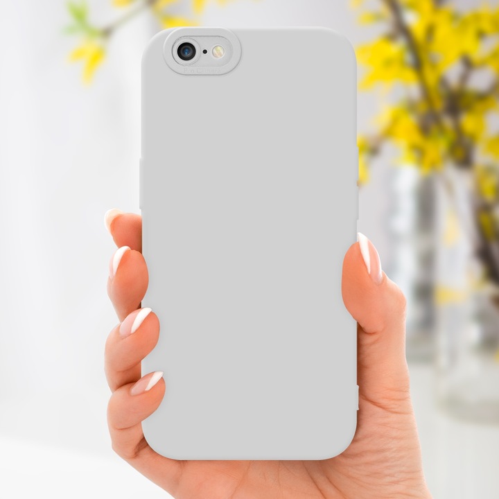 Productafbeelding Cadorabo Hoesje voor Apple iPhone 6 PLUS / 6S PLUS in TPU Fluid LM162 Style (Apple iPhone 6 Plus)