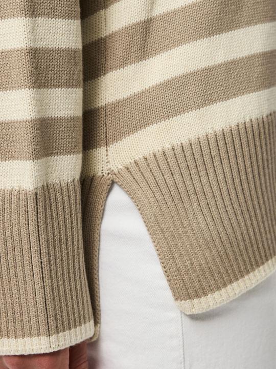 Image du produit Pieces Pcava Ls O-Neck Slit Knit Noos (XL)