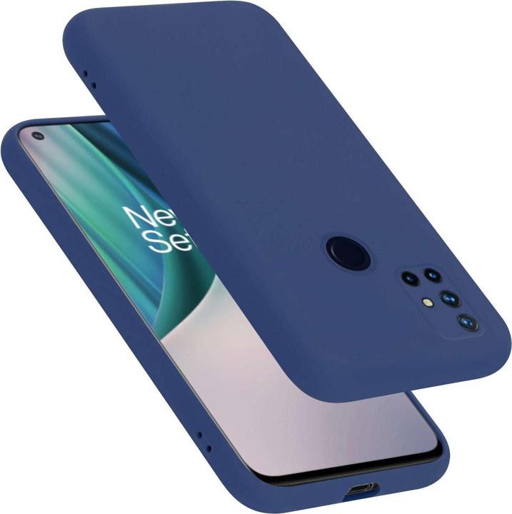 Immagine prodotto Cadorabo Custodia per OnePlus Nord N10 5G TPU Liquid Silicone Case (OnePlus Nord N10 5G)