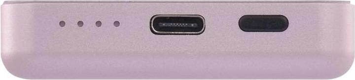 Actual product image Emos Powerbank WI 522, 5 000 mAh, 20 W+Wireless, lachs (5000 mAh, 20 W, 19.25 Wh)