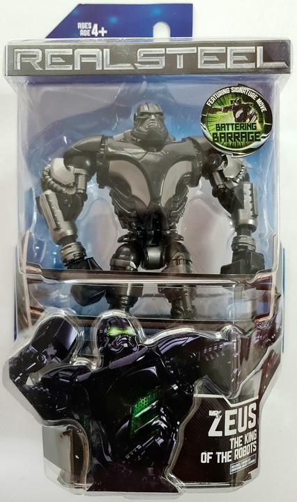 Actual product image Jakks Pacific Real Steel Series 1 Action Figure Zeus the King of the Robots